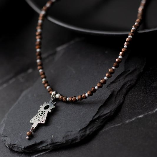 Collar Virgen del Pilar mantón