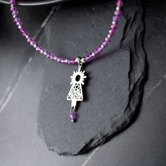 Collar Virgen del Pilar mantón