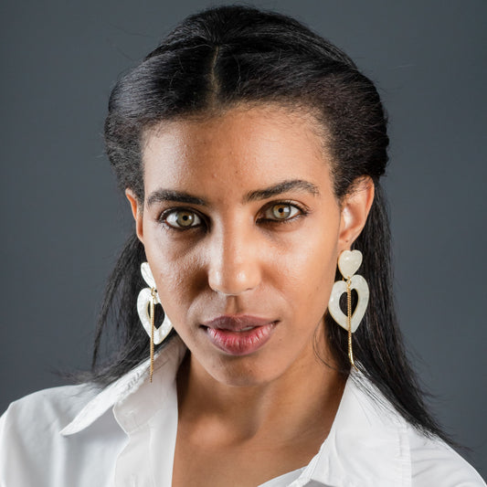 Pendientes Doble Corazón Deluxe