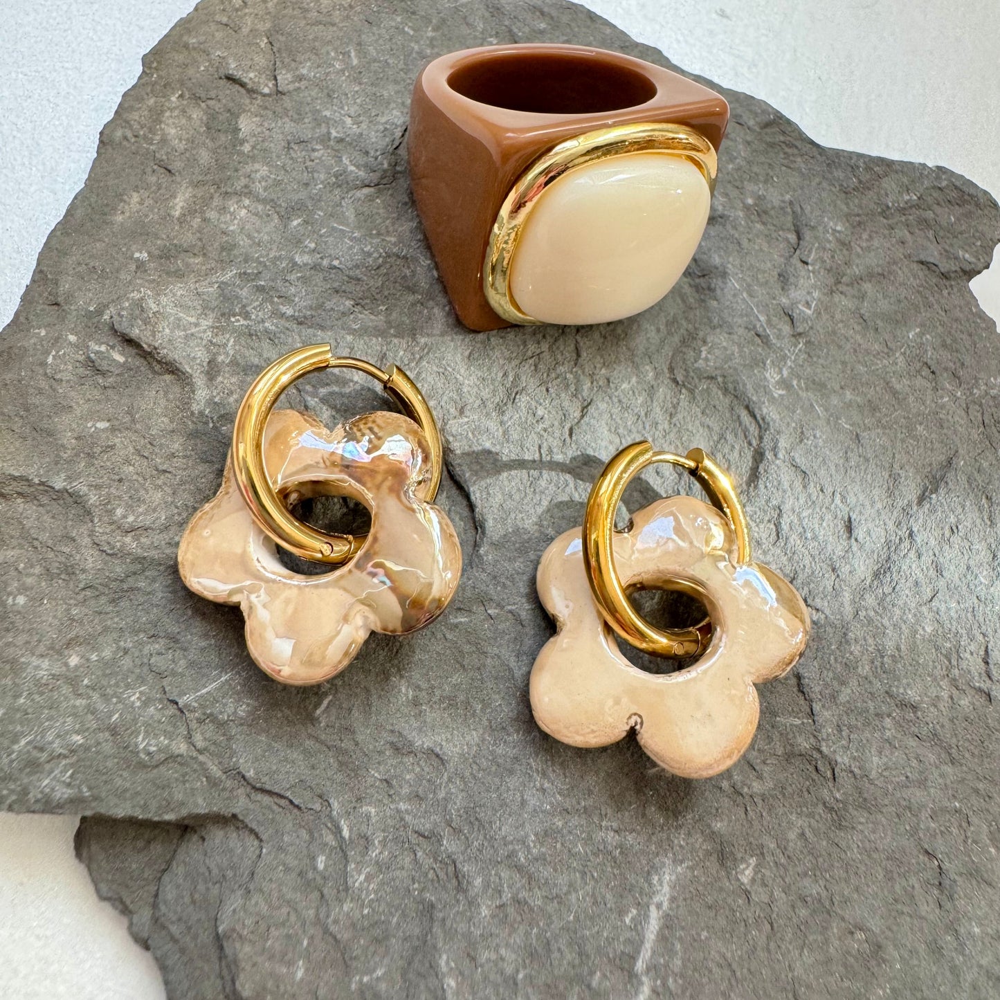 Pendientes Flor de Herencia