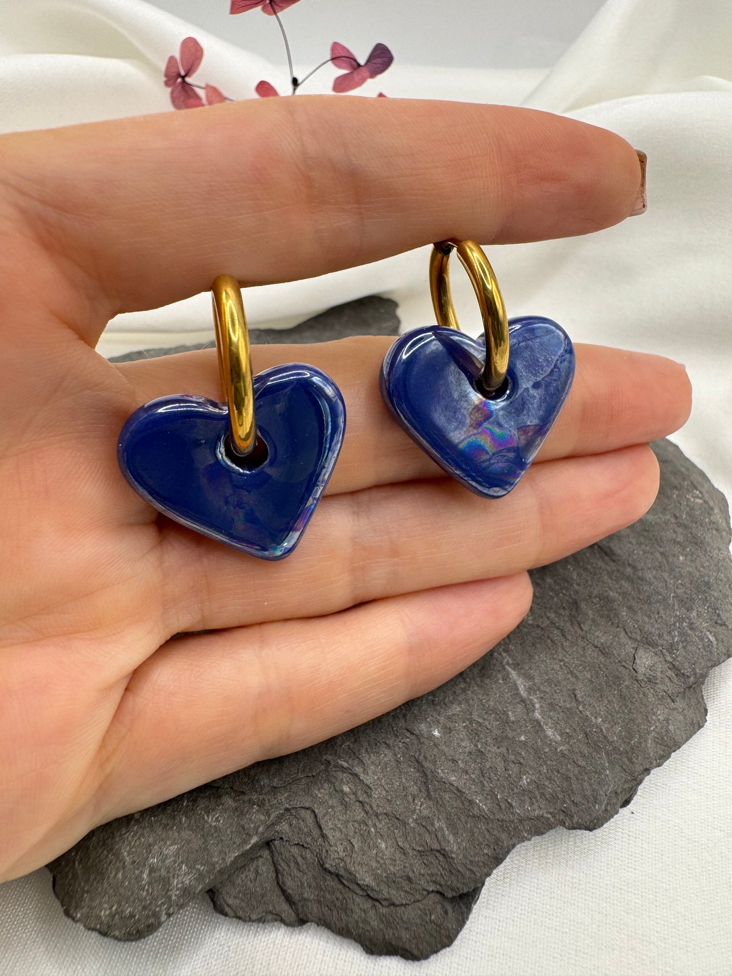 Pendientes Corazón Griego