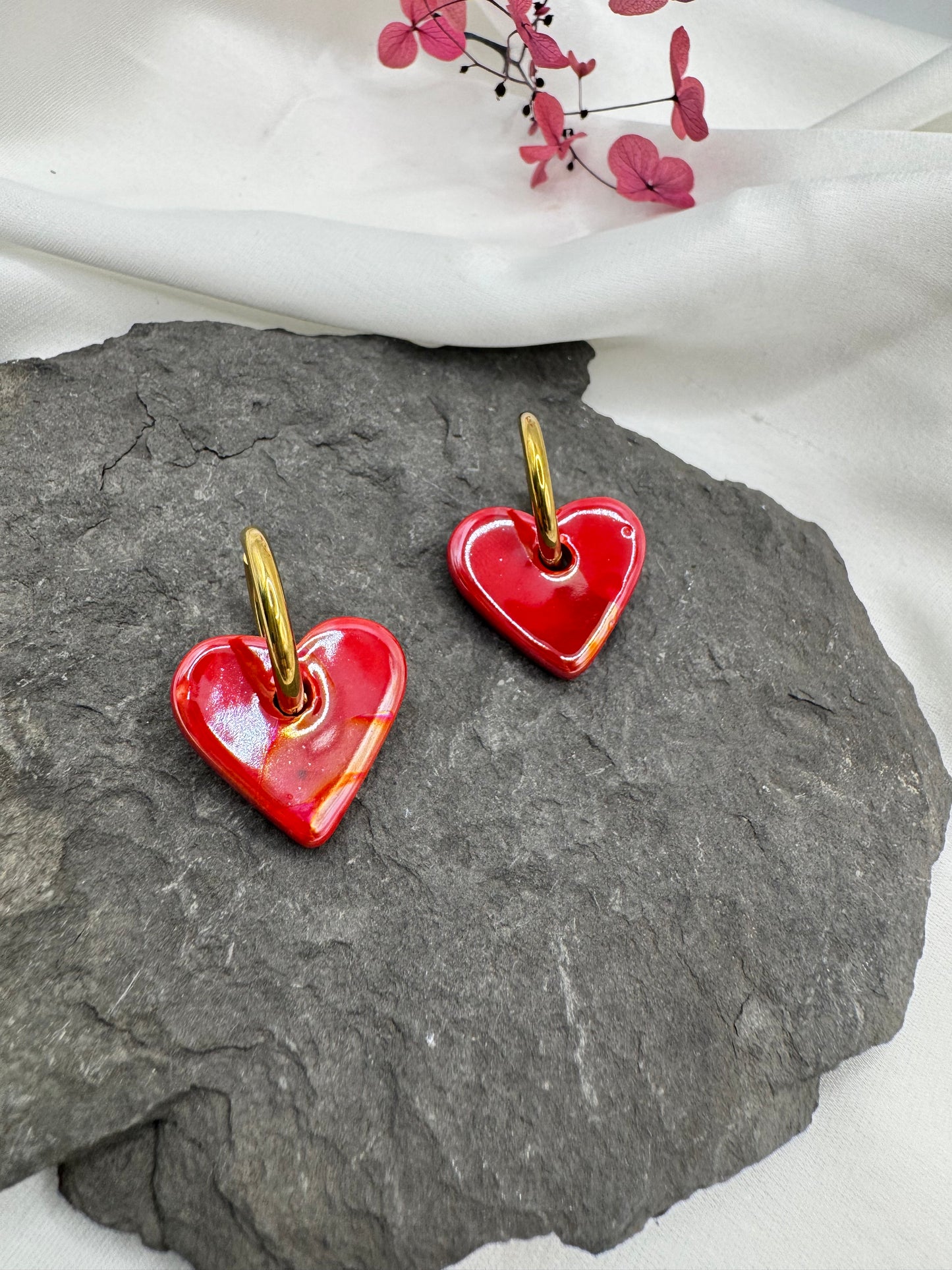 Pendientes Corazón Griego