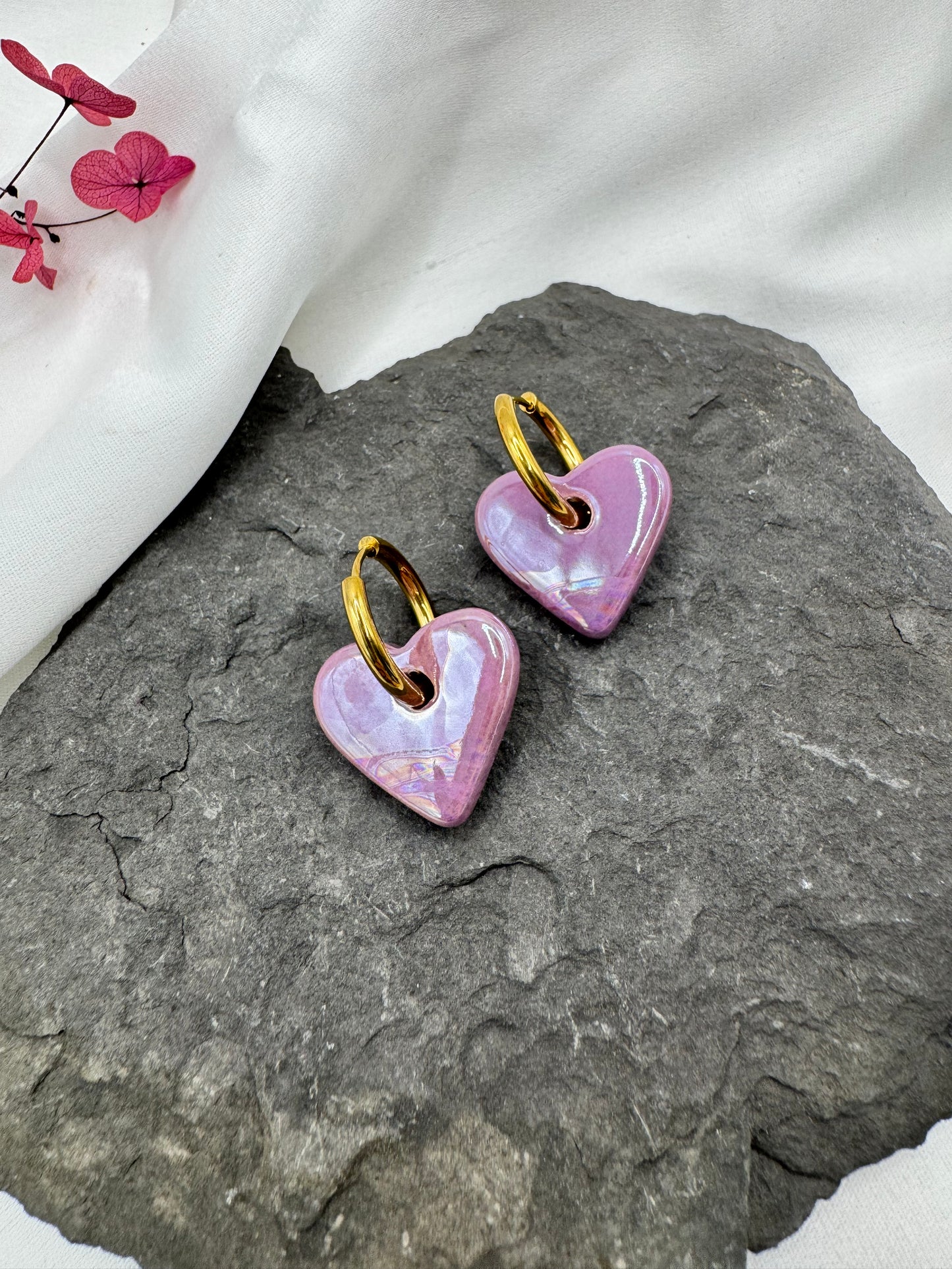 Pendientes Corazón Griego