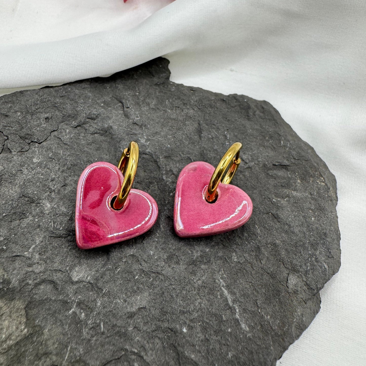 Pendientes Corazón Griego