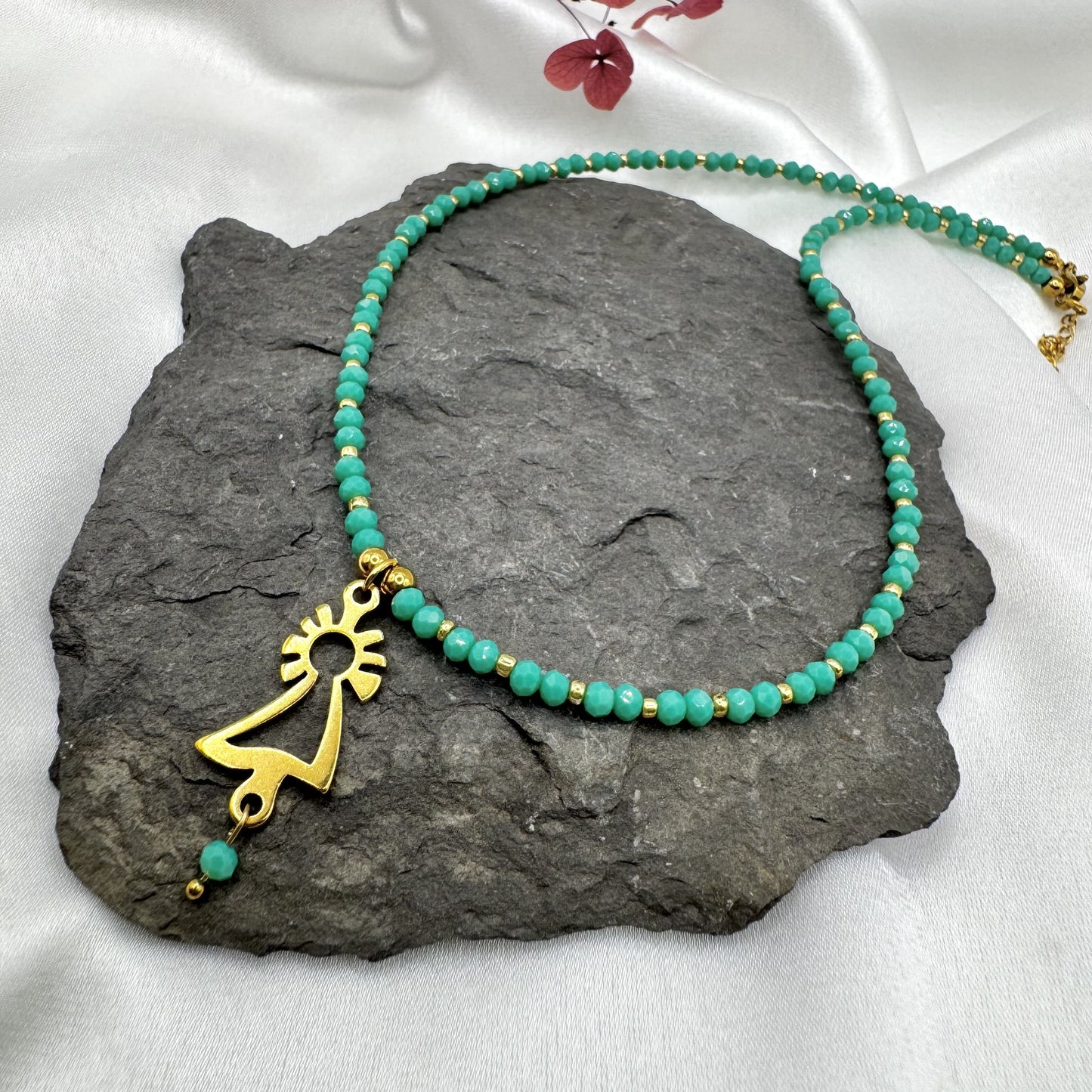 Collar Virgen del Pilar oro