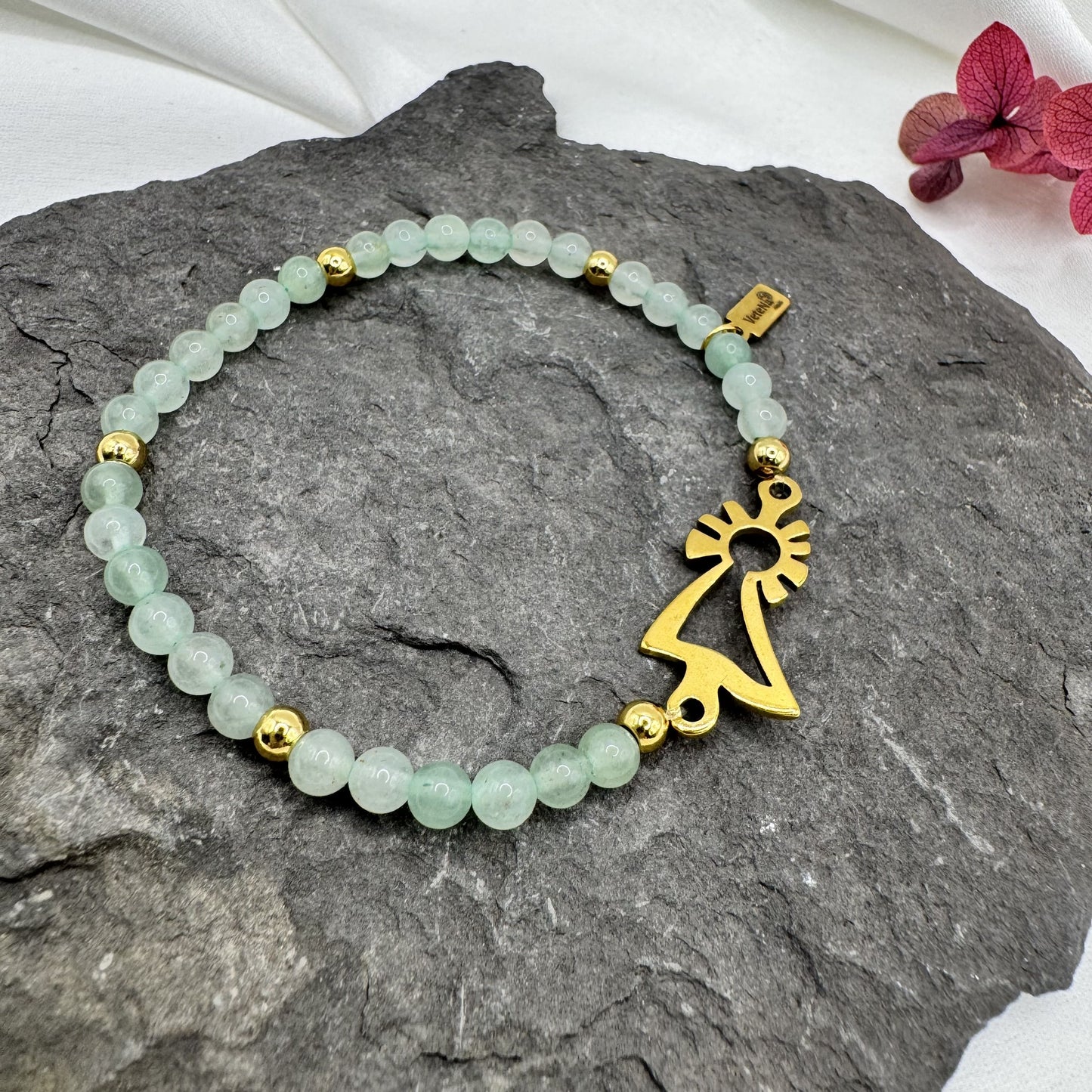 Pulsera Virgen del Pilar cristal