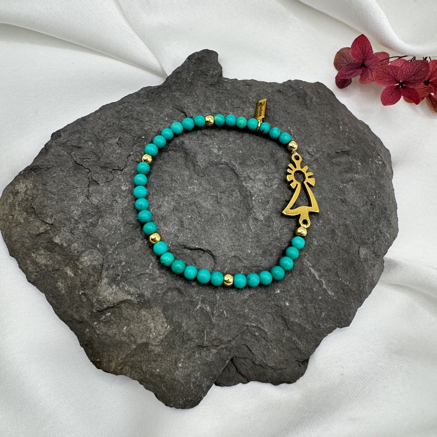 Pulsera Virgen del Pilar cristal