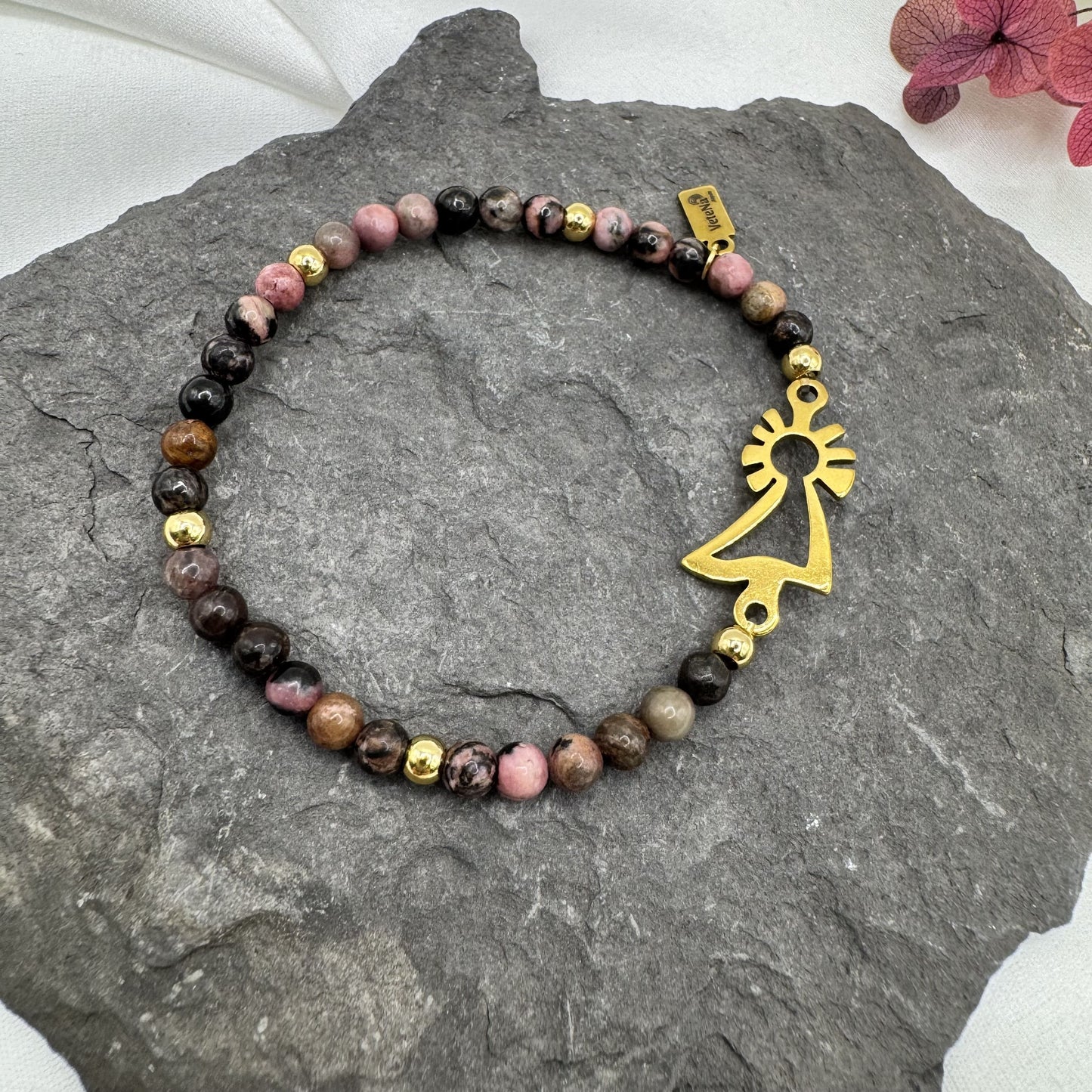 Pulsera Virgen del Pilar cristal