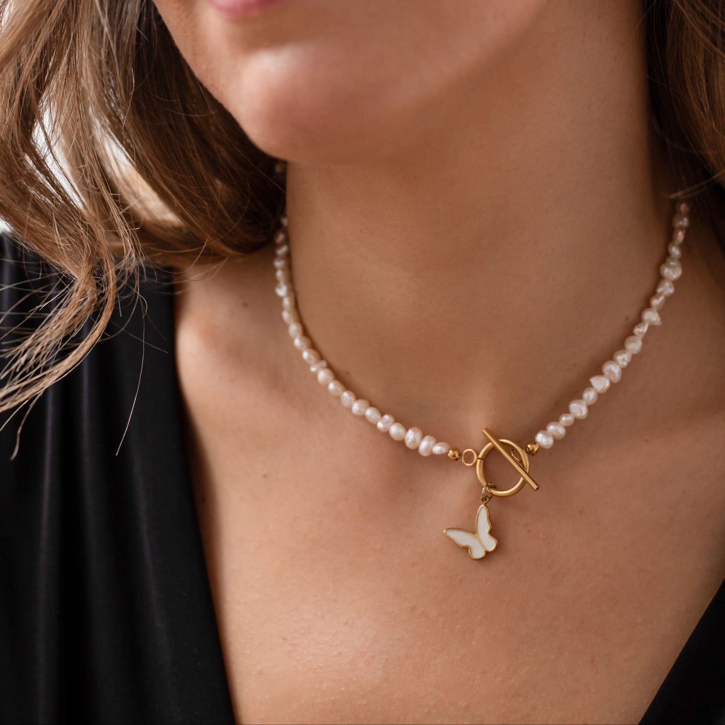 Collar Alas de Nácar