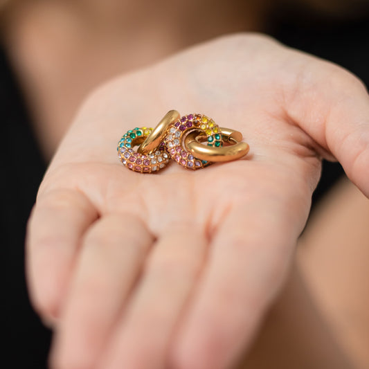 Pendientes Círculo de Luz