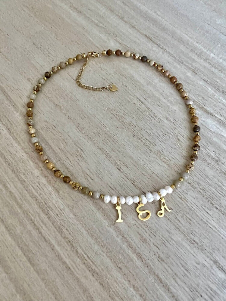 Collar personalizado jaspe