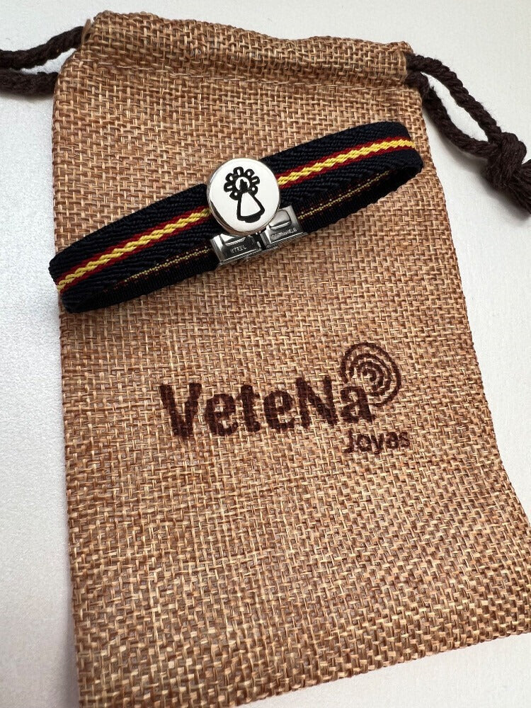 Pulsera Bandera Virgen