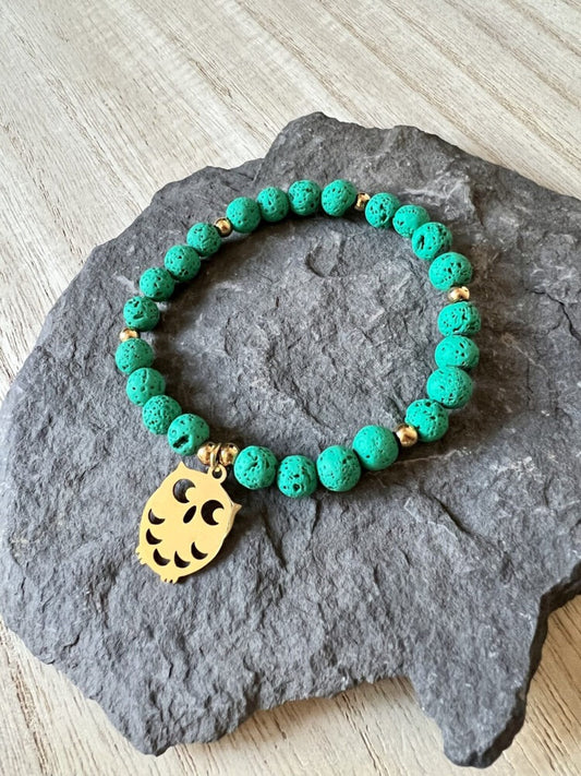 Pulsera Búho de la suerte