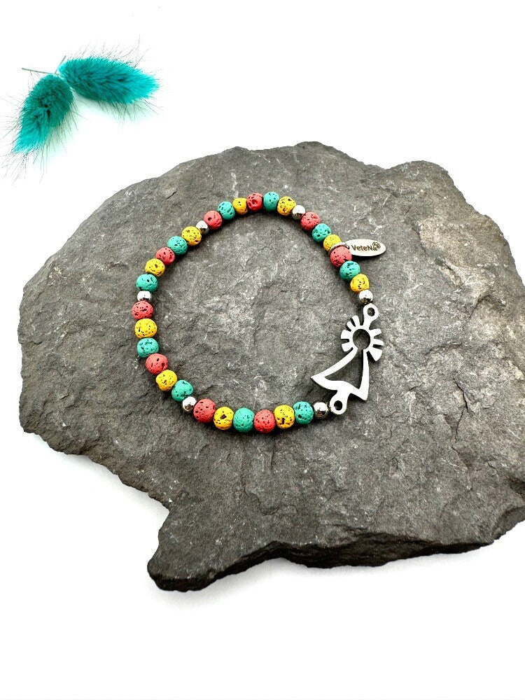 Pulsera Virgen del Pilar acero