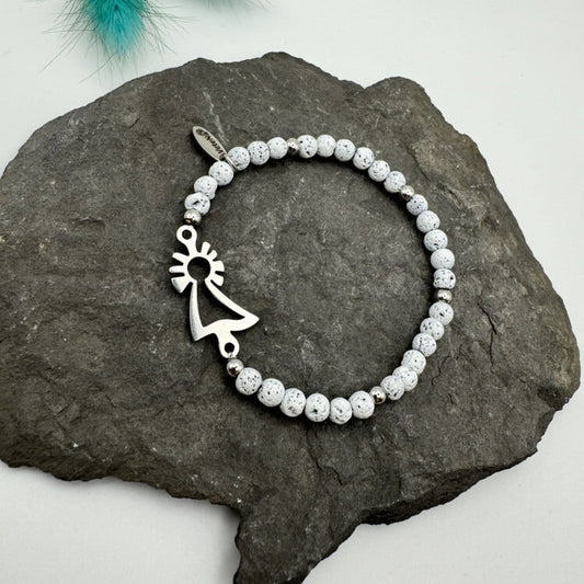 Pulsera Virgen del Pilar acero