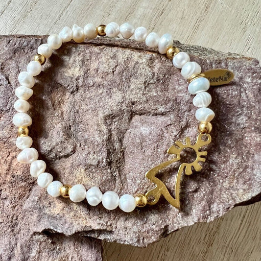 Pulsera Virgen Perlas