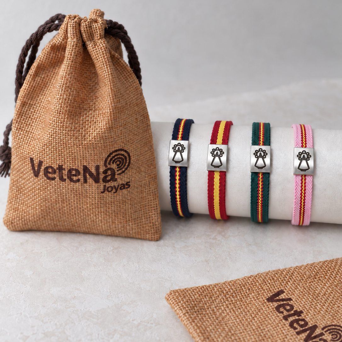 PULSERA BANDERA VIRGEN