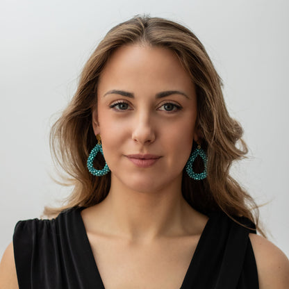 Pendiente Maxigota cristal