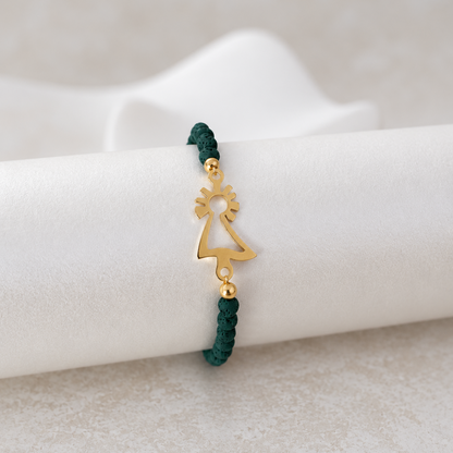 PULSERA VIRGEN DEL PILAR DORADA