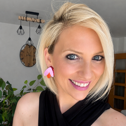 Pendientes Maxi corazón Deluxe