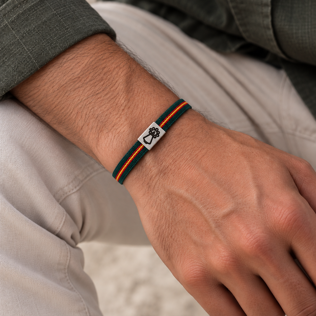 PULSERA BANDERA VIRGEN