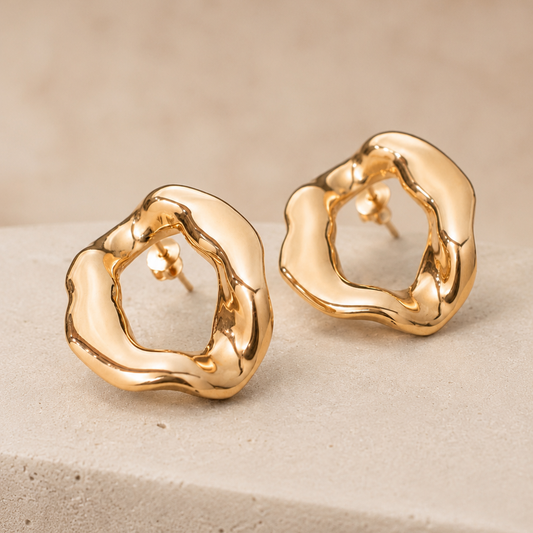 Pendientes Destello Oval