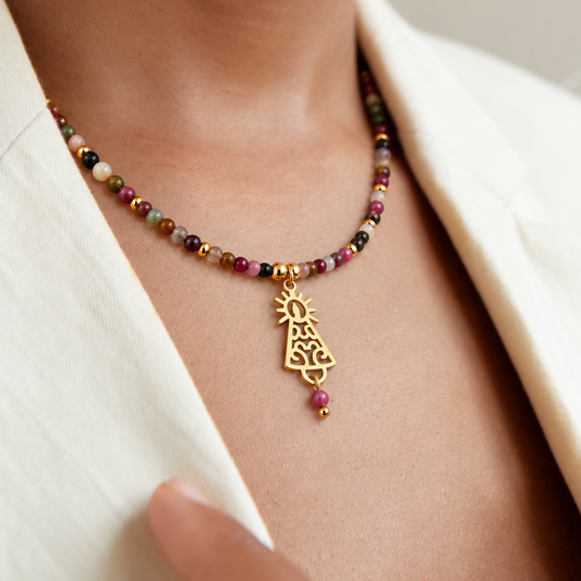 COLLAR VIRGEN ÁGATA (Edición especial)