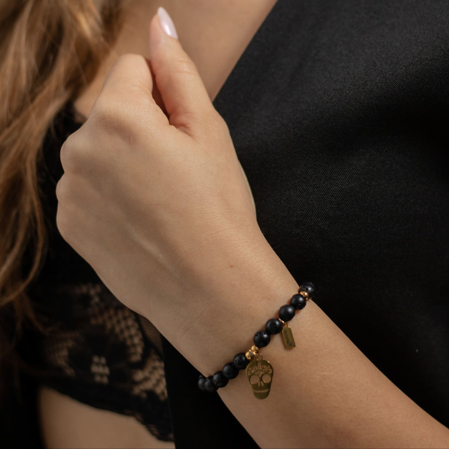 Pulsera Catrina Volcánica