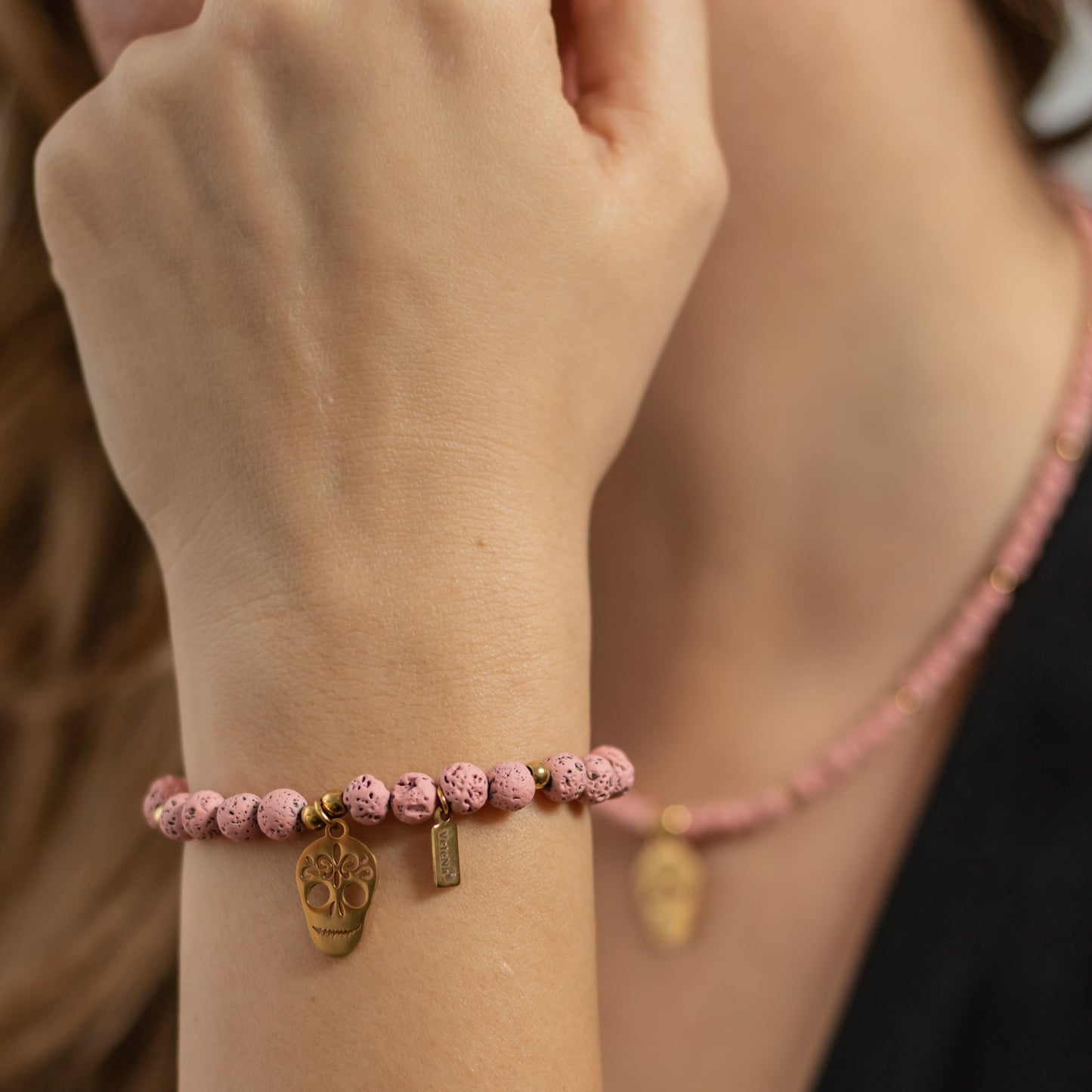 Pulsera Catrina Volcánica