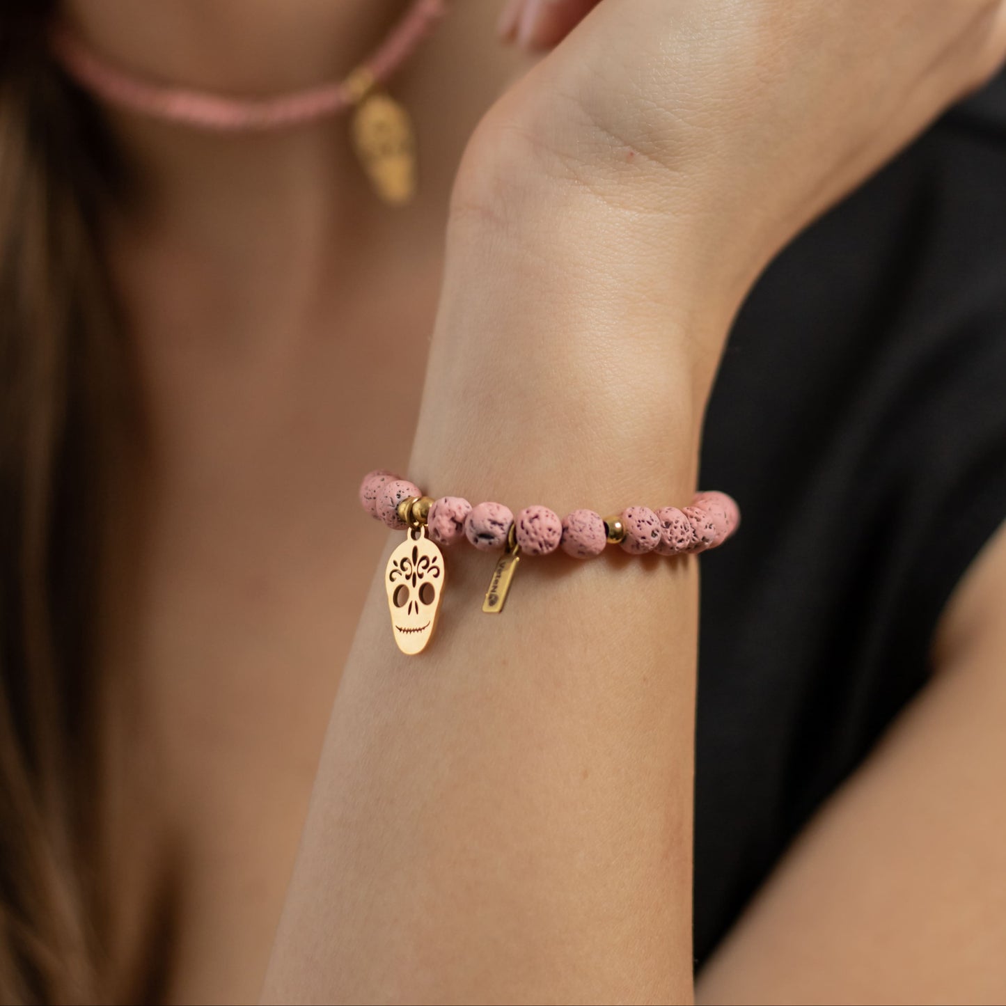 Pulsera Catrina Volcánica