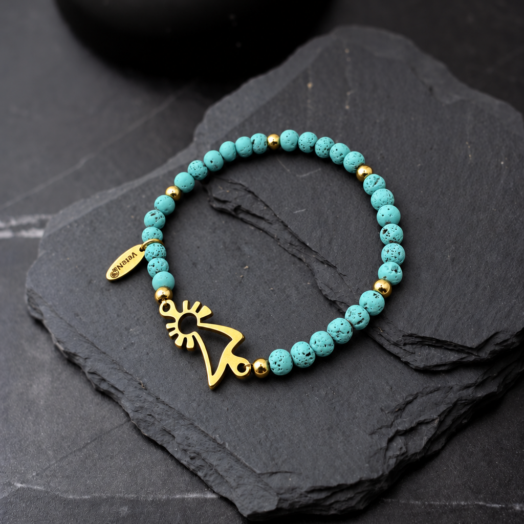 PULSERA VIRGEN DEL PILAR DORADA