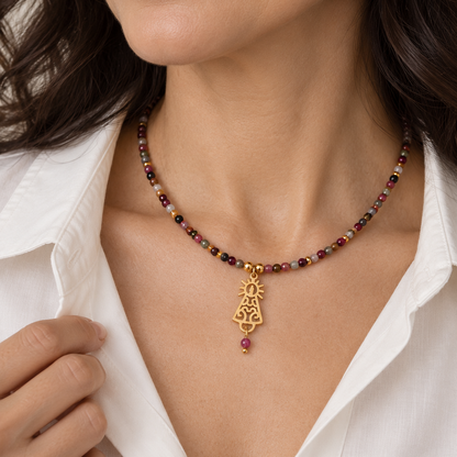 COLLAR VIRGEN ÁGATA (Edición especial)