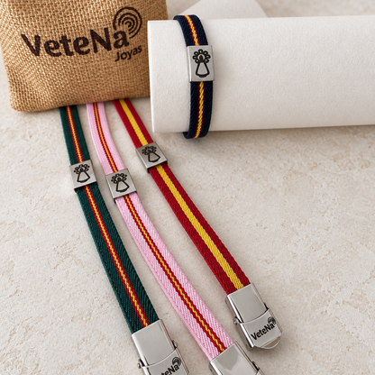 PULSERA BANDERA VIRGEN