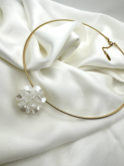 Collar Nudo de Perlas