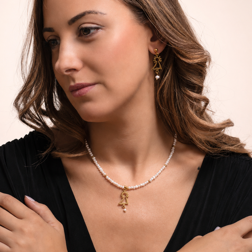 COLLAR PERLAS VIRGEN
