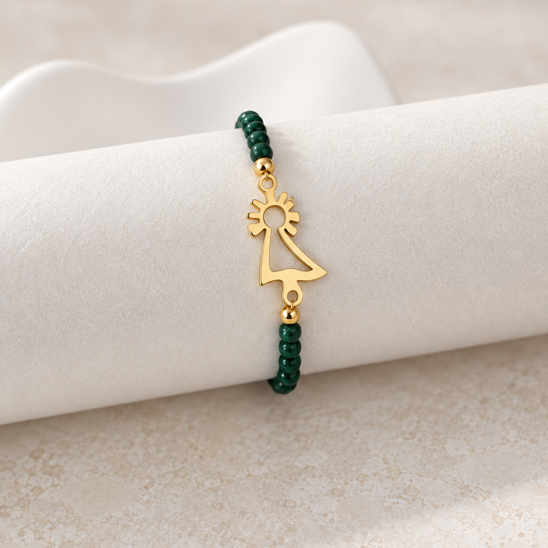 PULSERA VIRGEN DEL PILAR CRISTAL