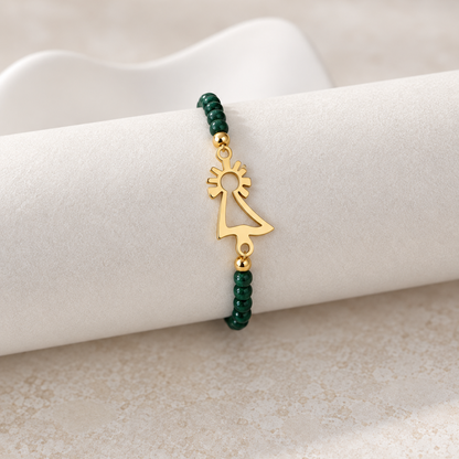 PULSERA VIRGEN DEL PILAR CRISTAL