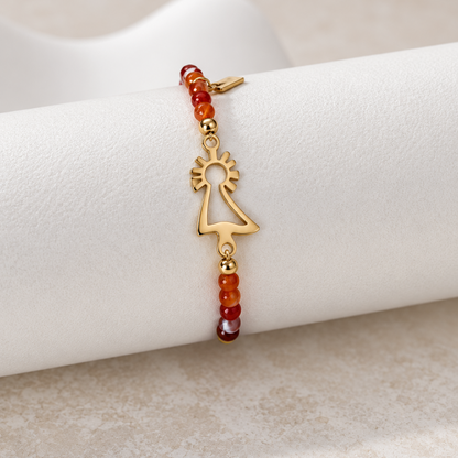 PULSERA VIRGEN DEL PILAR CRISTAL