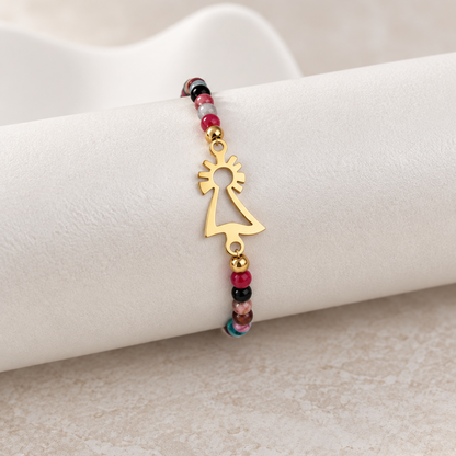 PULSERA VIRGEN DEL PILAR CRISTAL