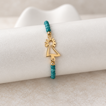 PULSERA VIRGEN DEL PILAR CRISTAL