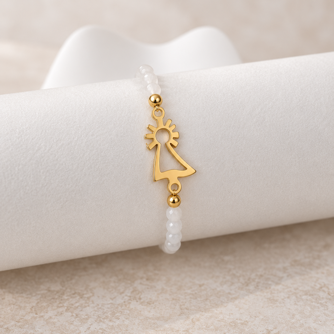 PULSERA VIRGEN DEL PILAR CRISTAL
