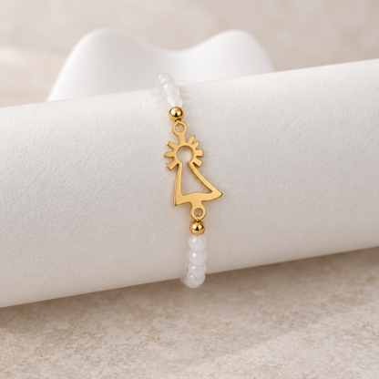 PULSERA VIRGEN DEL PILAR CRISTAL
