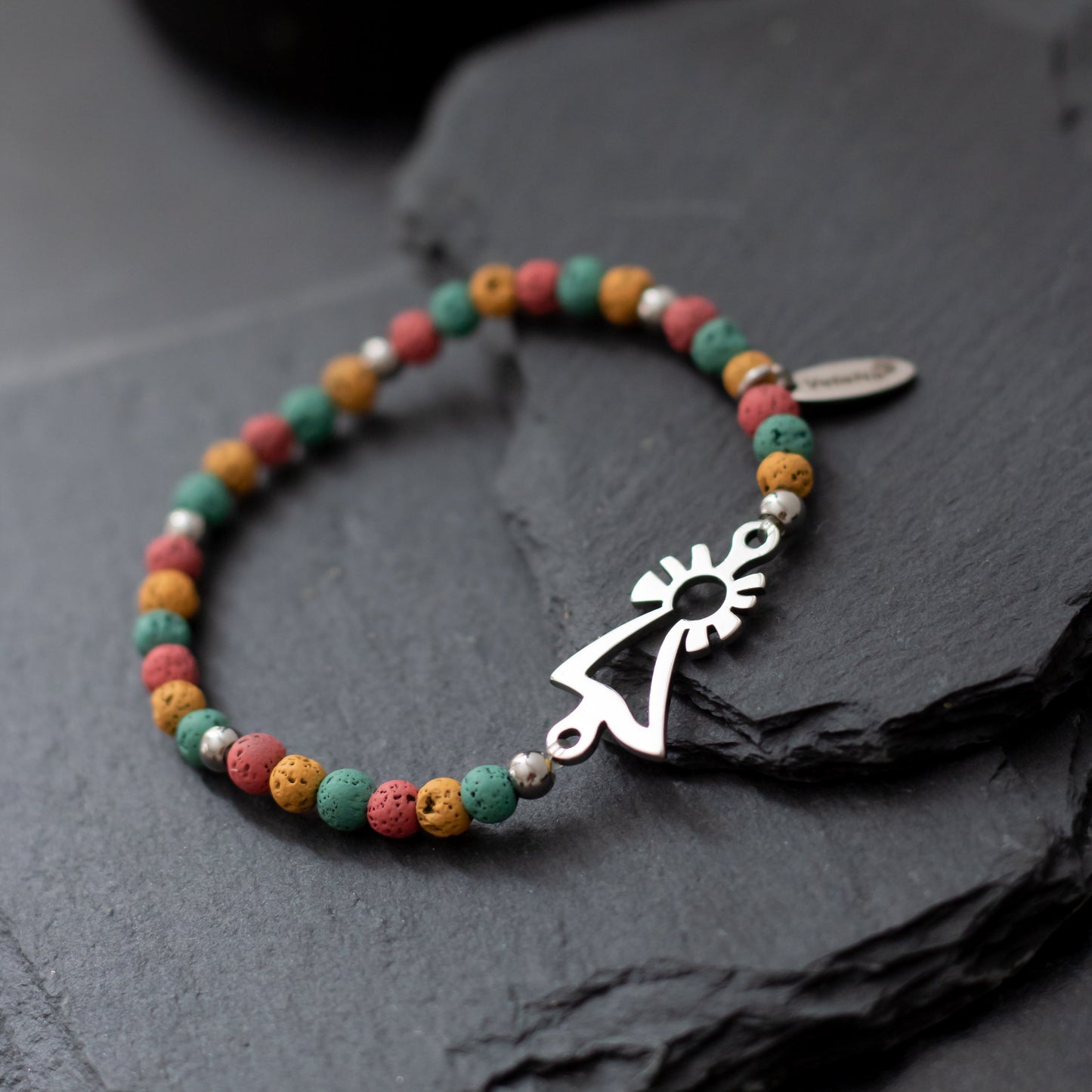 Pulsera Virgen del Pilar acero