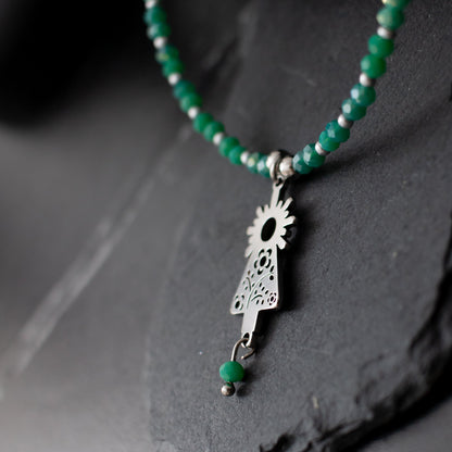Collar Virgen del Pilar mantón
