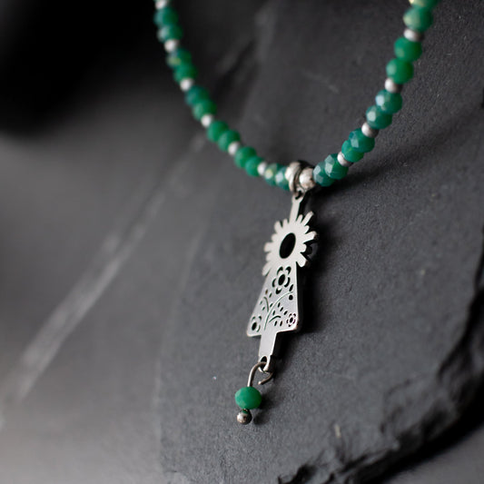 Collar Virgen del Pilar mantón