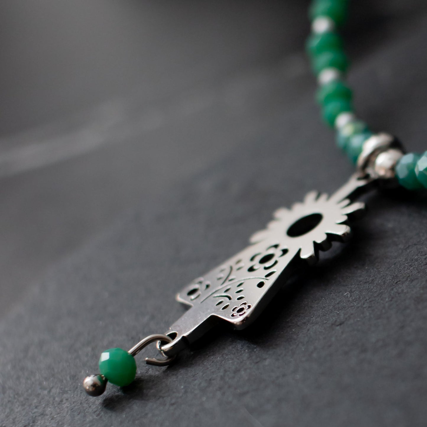 Collar Virgen del Pilar mantón