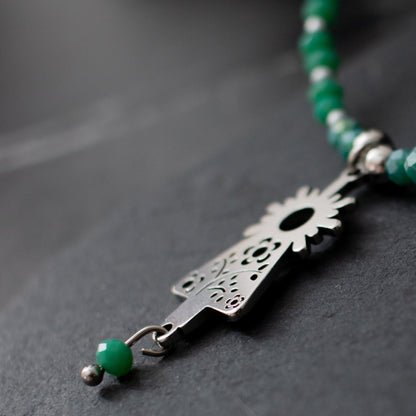 Collar Virgen del Pilar mantón