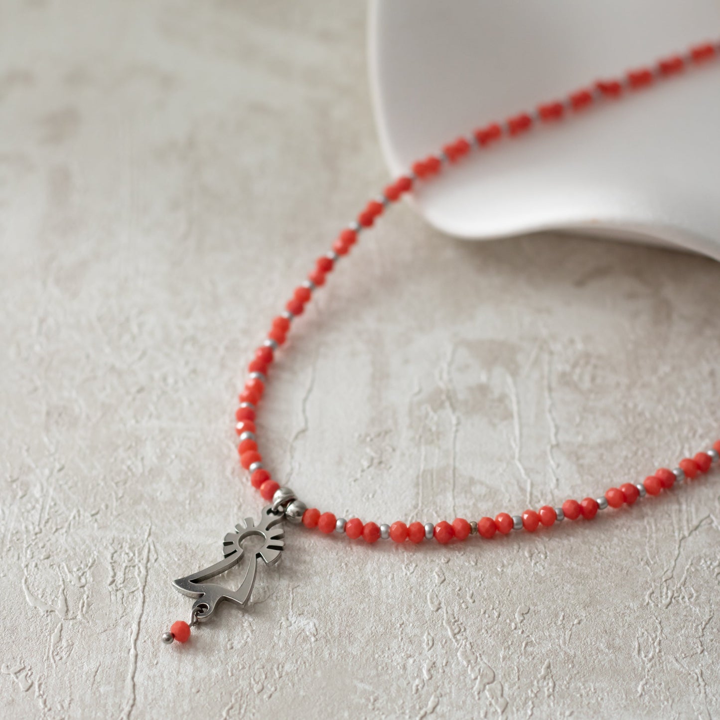 Collar Virgen del Pilar acero