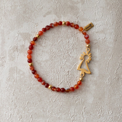 Pulsera Virgen del Pilar cristal