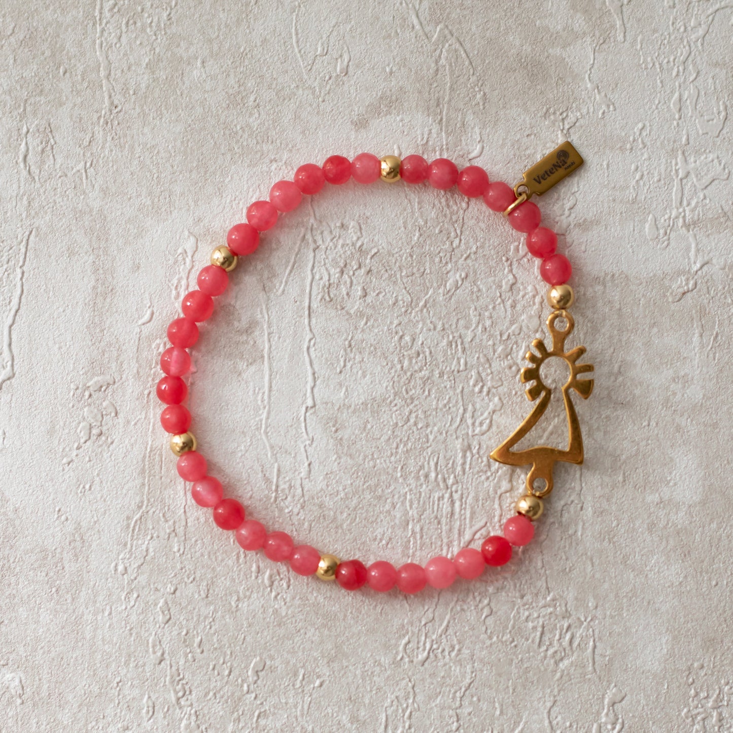 Pulsera Virgen del Pilar cristal